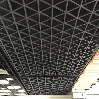 Overdracht die Duidelijk van de het Plafond Vuurvast Open Cel van het Aluminiummetaal het Plafondsysteem drukken