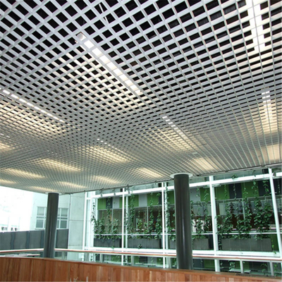 50x50mm van het het Plafondmetaal van de Aluminium Open Cel van het het Netplafond het Poederdeklaag