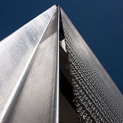 Het Aluminium Metaal Uitgebreid Mesh Panel For Factory Buildings van de lawaaivermindering