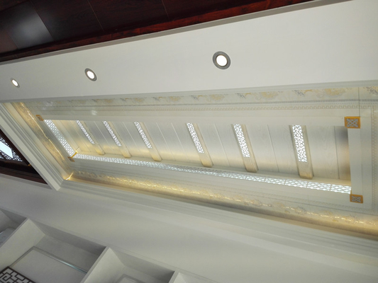 300x3000mm Aluminium h-Strook Plafond voor Convention Center -Muurdecoratie