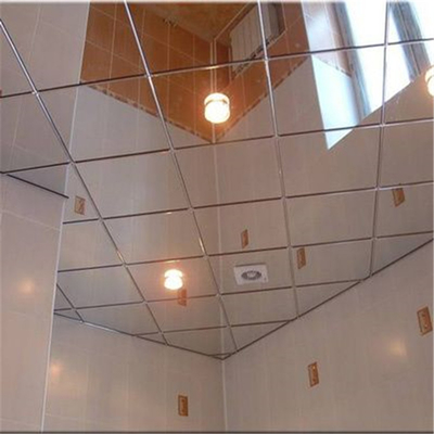 600x600 het roestvrij staalplafond betegelt Duidelijke Patroonspiegel lag in Akoestische Plafondtegel