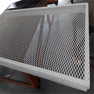 Aluminium Gelast Mesh Ceiling Panel 3mm dik Waterdichte Lichtgewicht