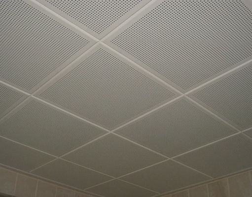ISO9001 klem in de Tegelsschommeling van het Metaalplafond onderaan 600x600 Verborgen Plafondtegels