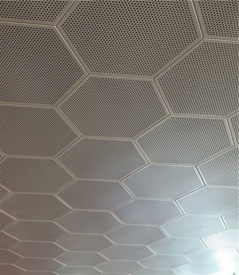 De duidelijke Hexagonale Correcte Comités van het Absorptieplafond schilderden pre 404mm