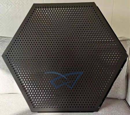 Hexagonaal het Metaalplafond van het opschortingsaluminium