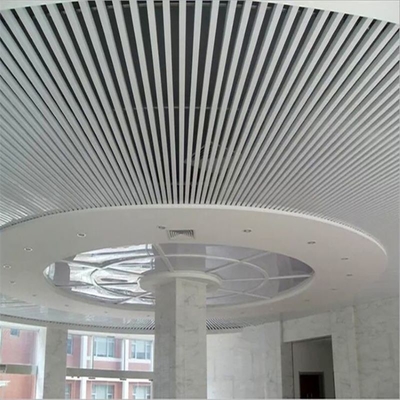 Van het het Schotmetaal van aluminiumu het Plafondtegels die Decoratieve Klantgerichte 300mm Breedte bouwen