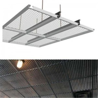 2,0 mm dikte mesh plafondpaneel aluminium decoratief strekmetaal plafondpaneel