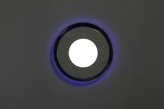 145mm Diameter LEIDEN Plafond Licht Lumen 90LM/W en 6+3W-Kant Twee Kleurencomité