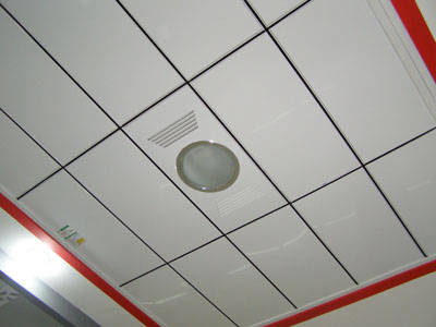 Metro de Haak van het Postaluminium op Plafond 25mm Hoogte Gemakkelijk te demonteren