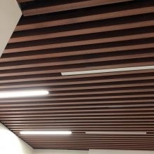 Het Schotplafond 0.5mm van U van het winkelcomplexaluminium Dikte Gemakkelijk te demonteren
