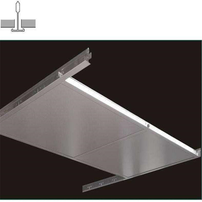 600mm X 600mm het Plafond van het Aluminiummetaal leggen op de Scherpe Rand van het Plafondsysteem