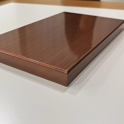 1.5mm Bekledingspaneel 1600x5000mm van het Dikte Stevig Aluminium