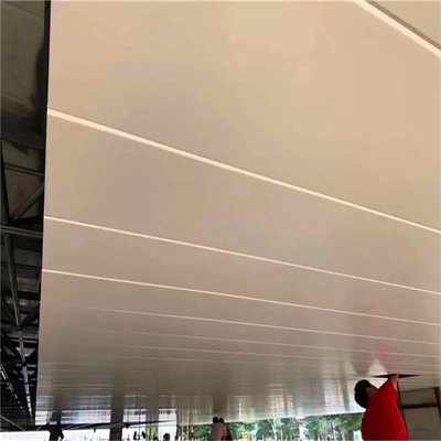 300x3000mm Aluminium h-Strook Plafond voor Convention Center -Muurdecoratie