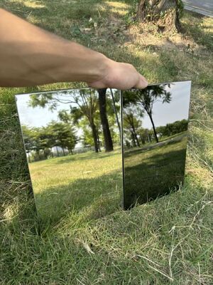 600x600 plafondtegels van roestvrij staal Spiegel in geluidsplafondtegels