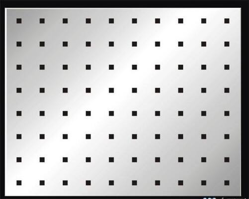 Op maat gemaakt aluminiumpaneel Buitenste geperforeerde gevelpanelen PVDF aluminium panelen voor gevel