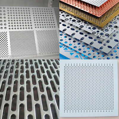 Op maat gemaakt aluminiumpaneel Buitenste geperforeerde gevelpanelen PVDF aluminium panelen voor gevel