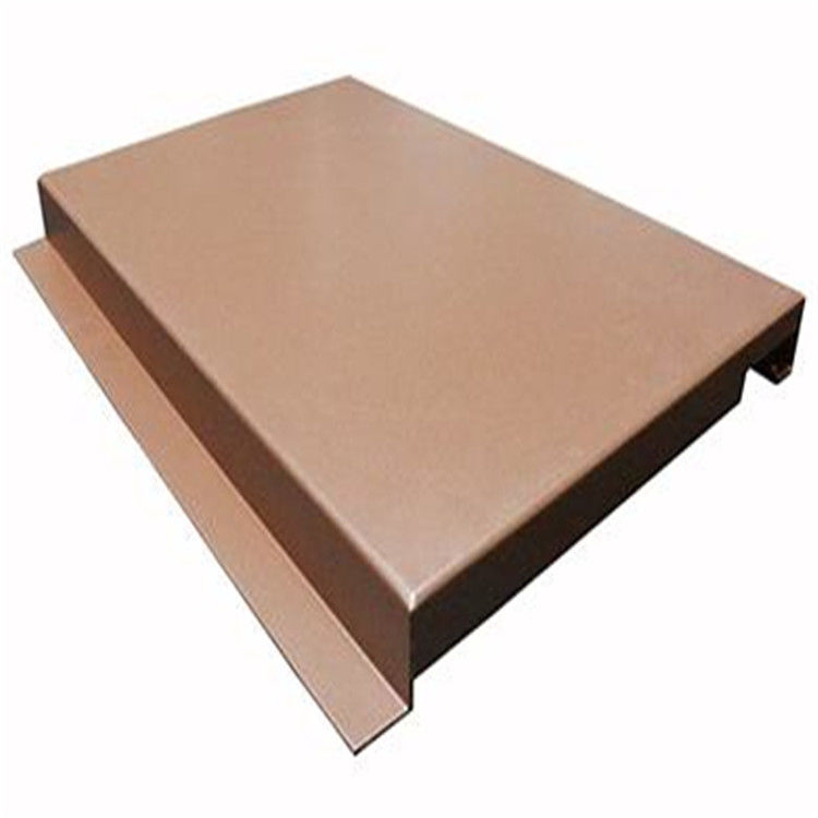 600x600 het Plafond Houten Kleur Geperforeerde Haak van het aluminiummetaal op Plafondcomité