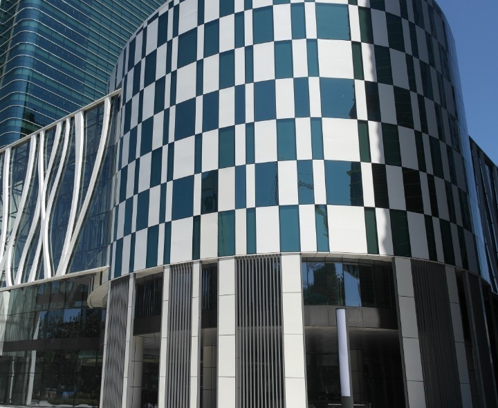 Plafond van het aluminium het Stevige Bekledingspaneel voor Convention Center -Muurdecoratie